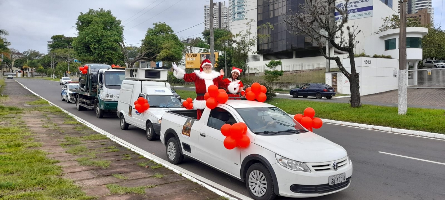 CDL-NH realiza primeira carreata do Natal Premiado 2021