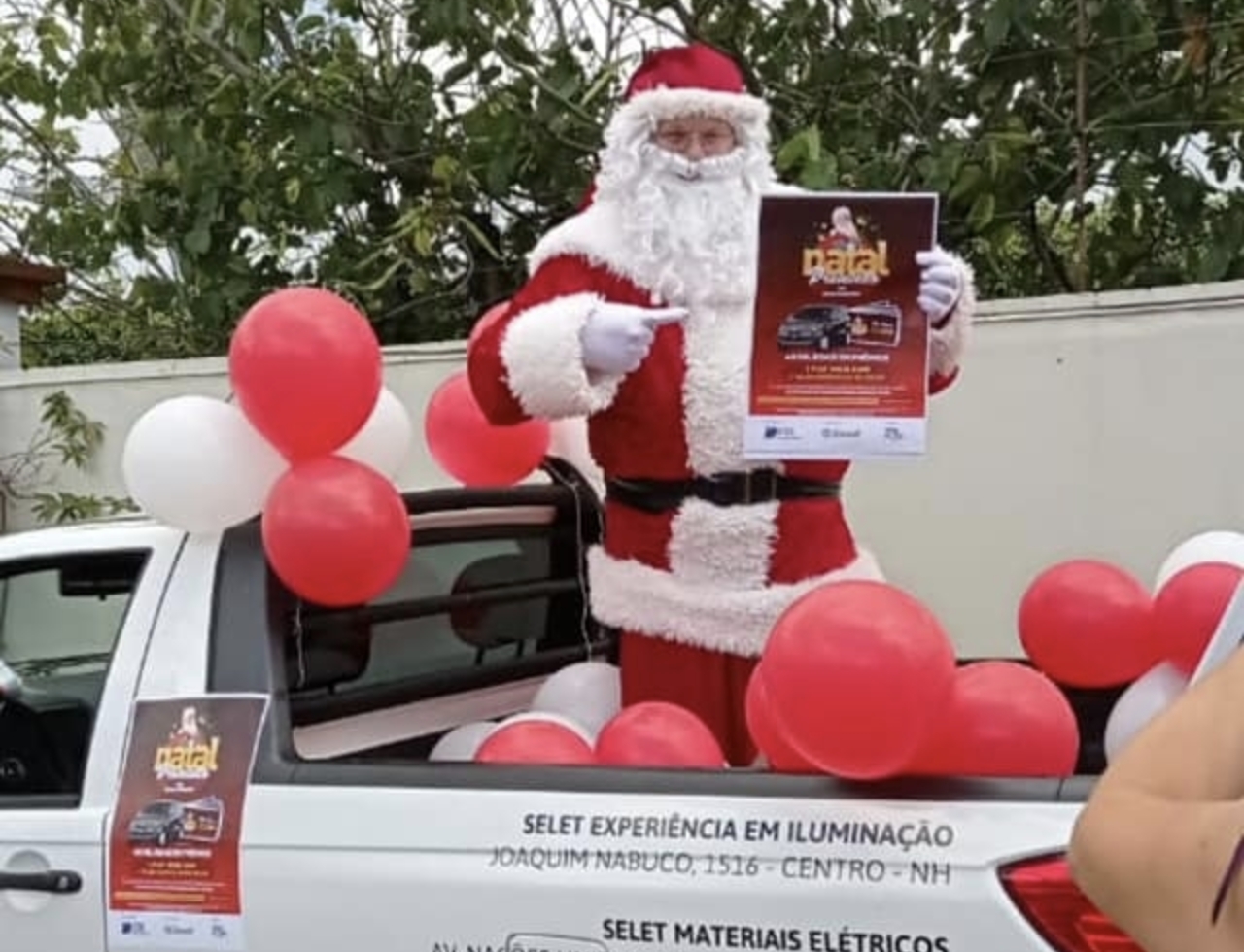 Primeira Carreata da Campanha Natal Premiado CDL NH