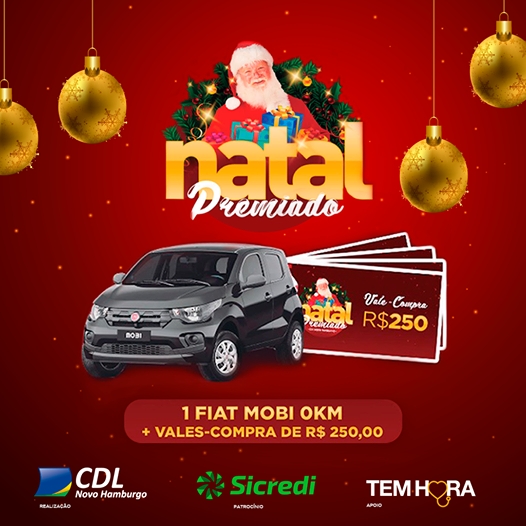 Faltam 2 dias para o sorteio da campanha Natal Premiado, não fique de fora!!!