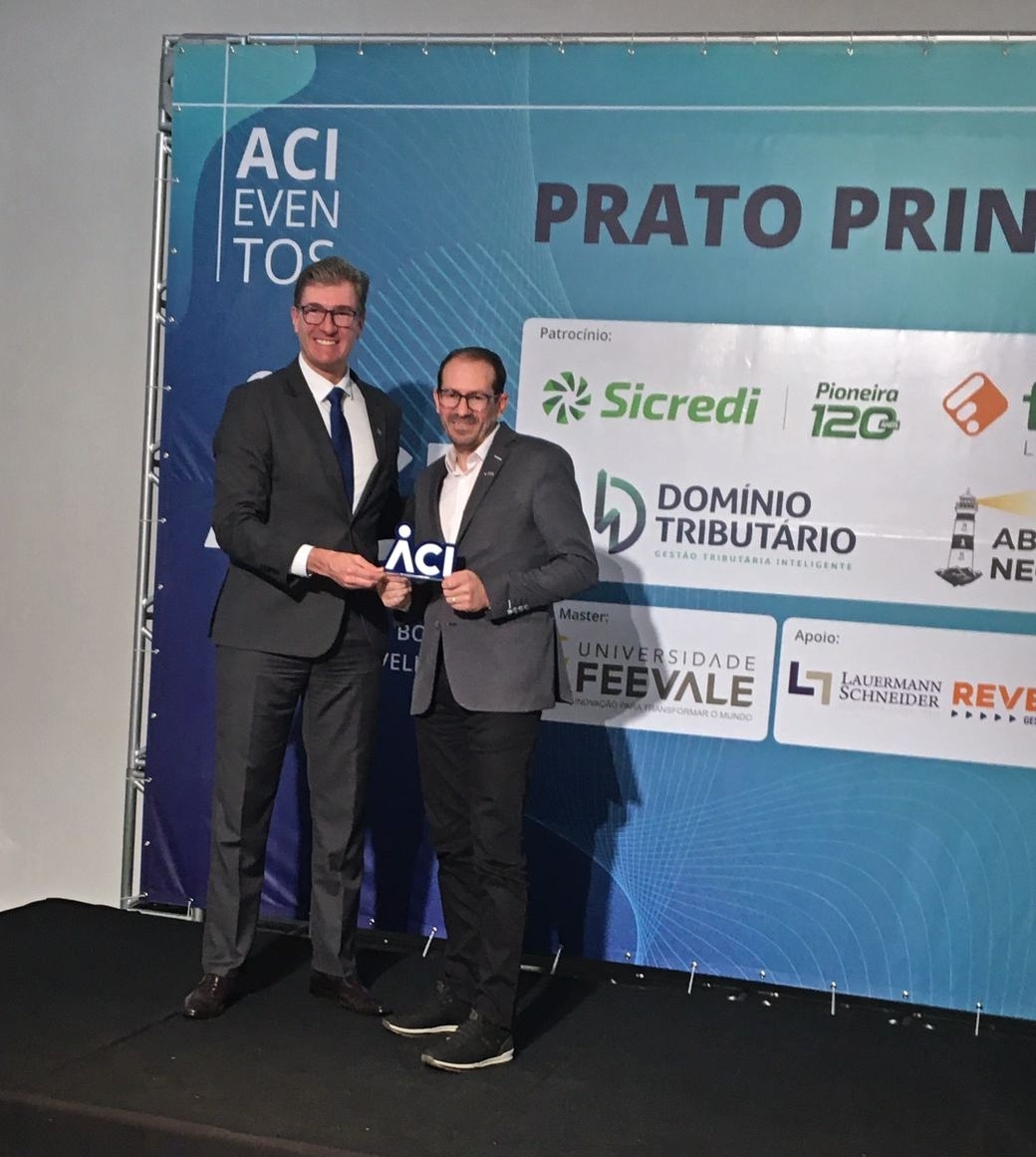 Representantes da CDL-NH participaram do evento Prato Principal