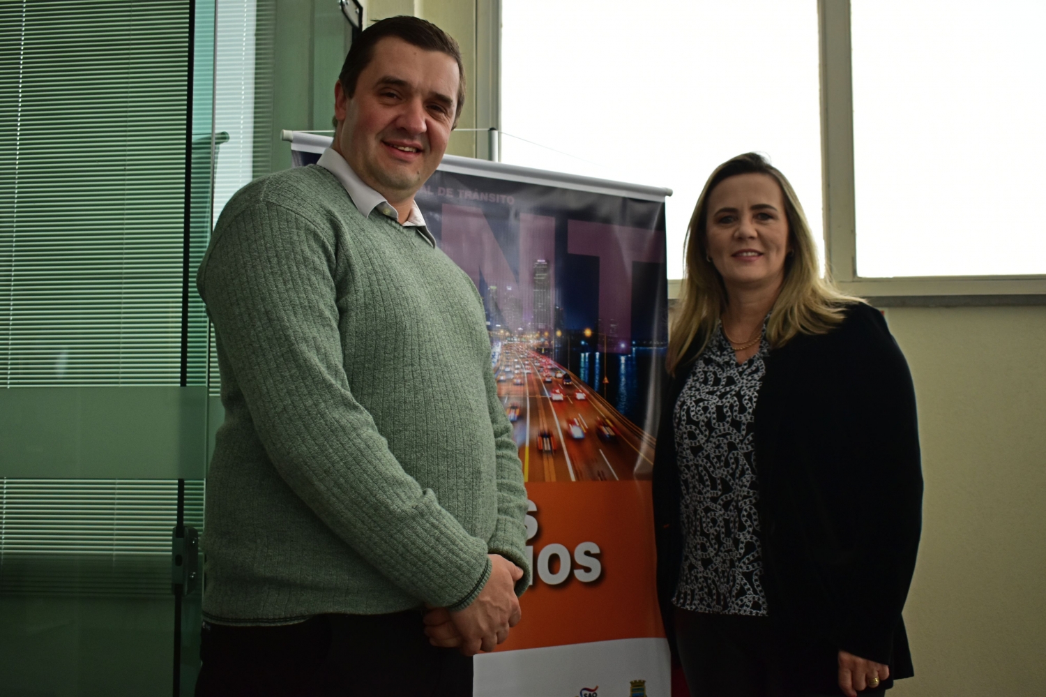 Representantes da CDL-NH participam do lançamento da Semana Nacional de Trânsito
