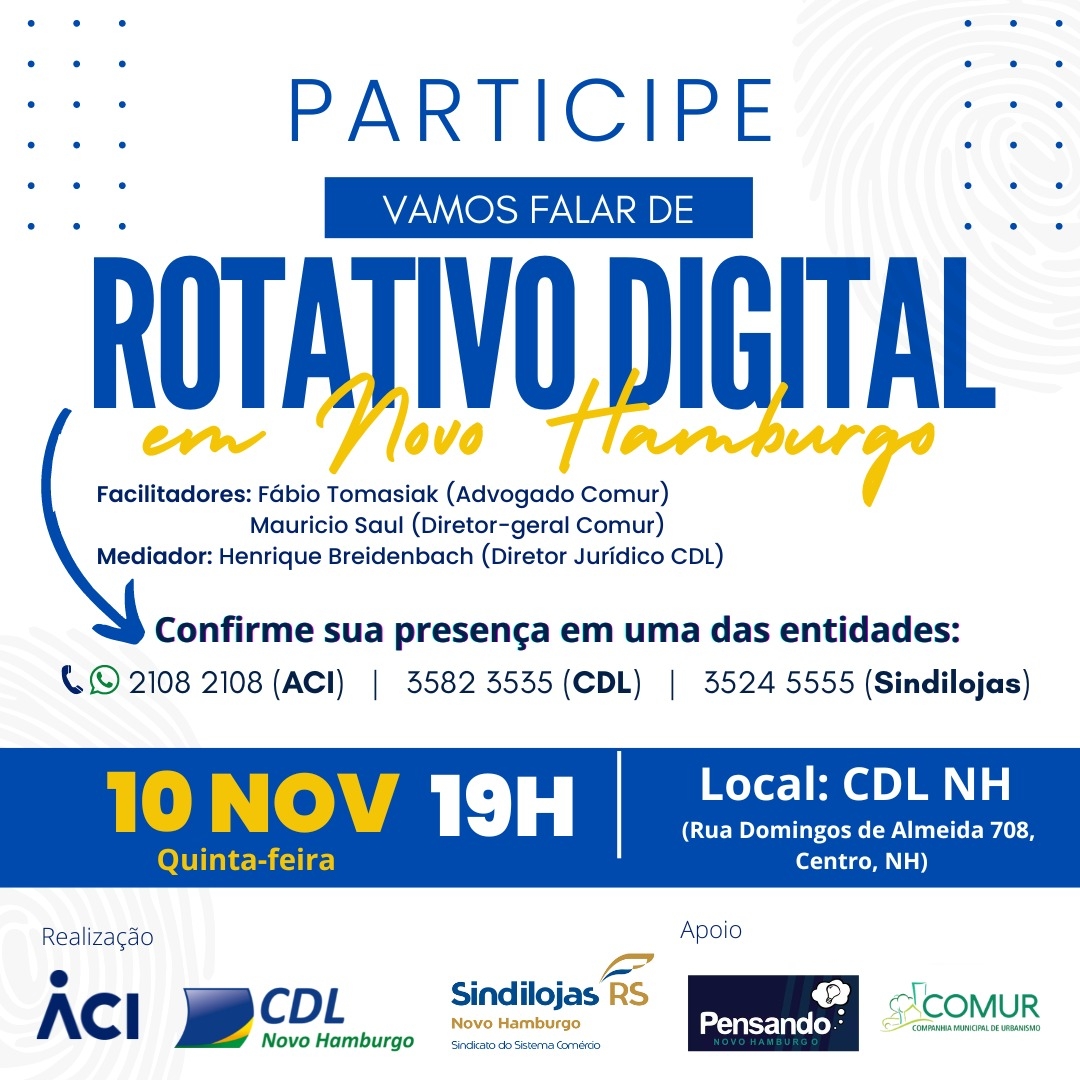 Entidades hamburguenses promovem encontro sobre Rotativo Digital