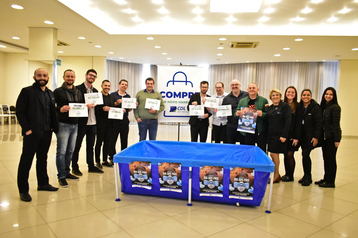 CDL-NH realiza sorteio de Dia dos Pais da campanha Compre em Novo Hamburgo