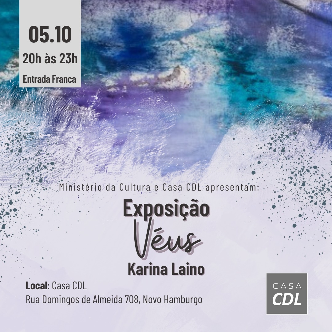 Casa CDL recebe exposição da artista visual Karina Laino