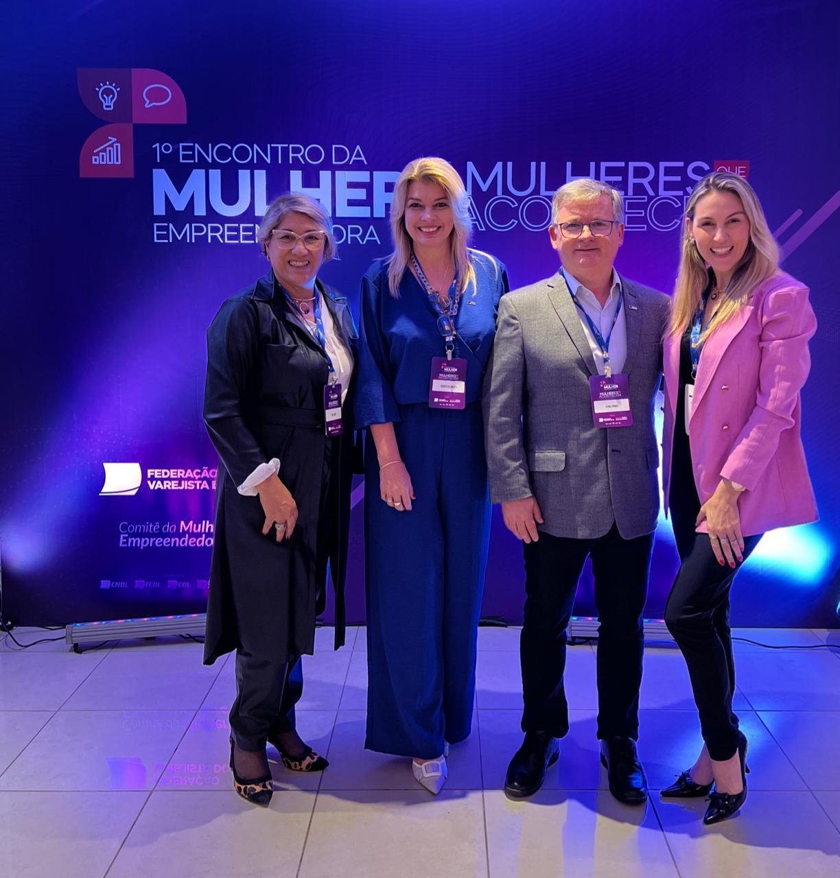 Representantes da CDL-NH participam de 1° Encontro Estadual da Mulher Empreendedora