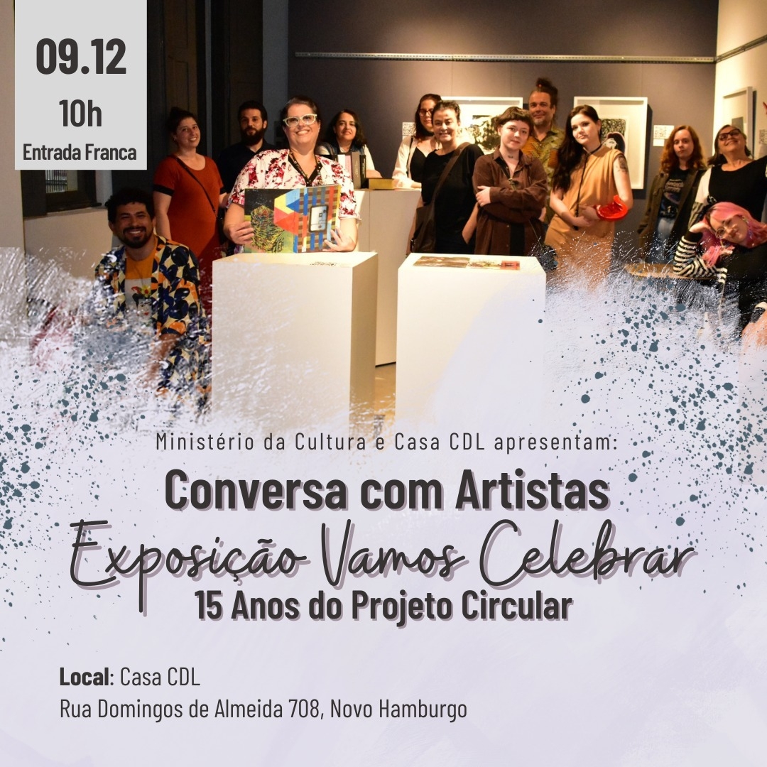 Casa CDL estará recebendo artistas para bate-papo com público