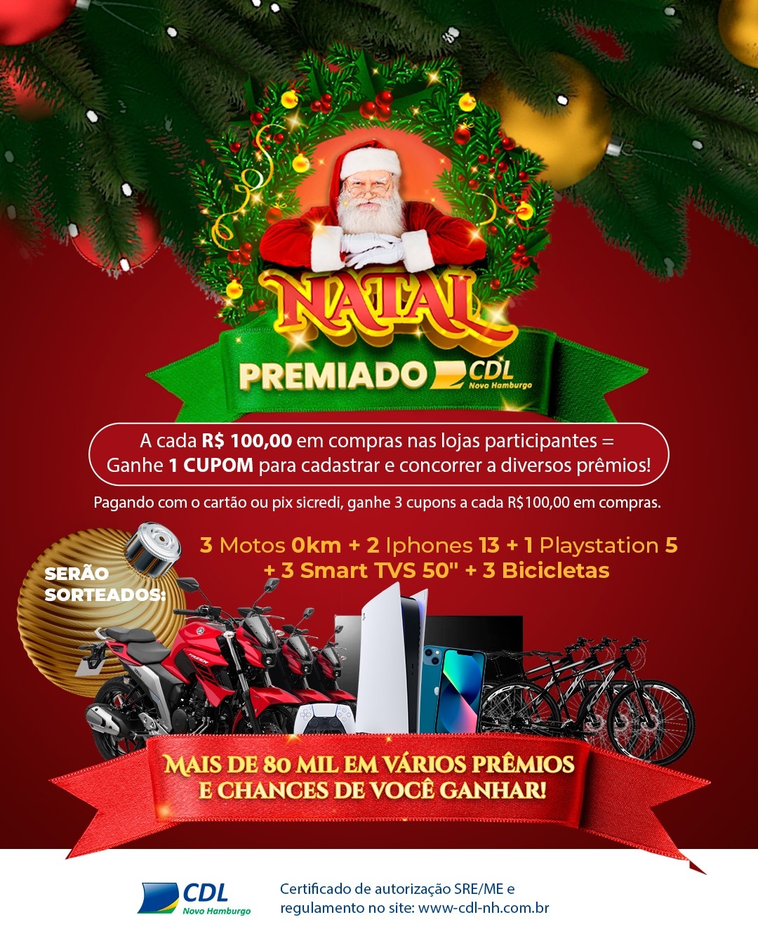 Confira o resultado do Natal Premiado 2023