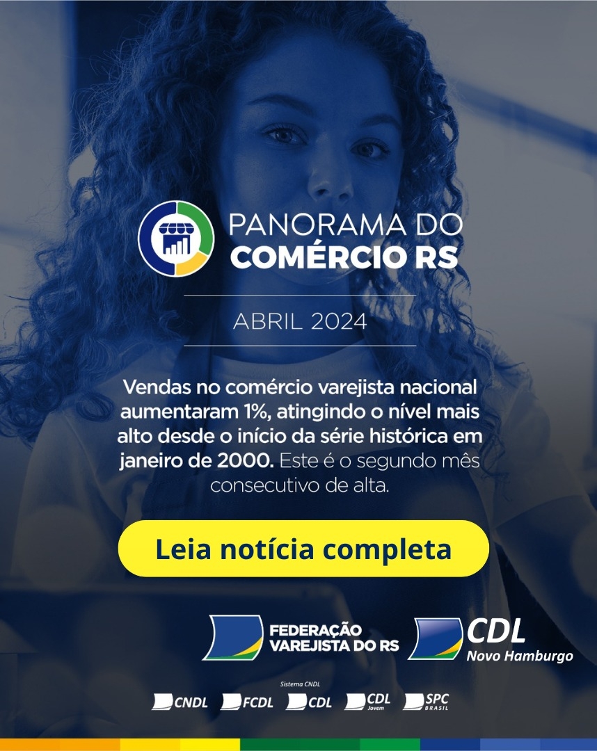 Compras de artigos básicos para as famílias mantêm o comércio fortalecido pelo segundo mês consecutivo